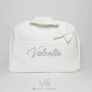 Bolso maternidad lazo BLANCO