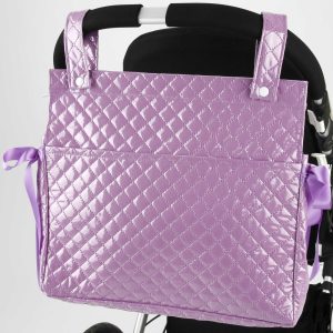 Bolso Talega Plastificado Morado