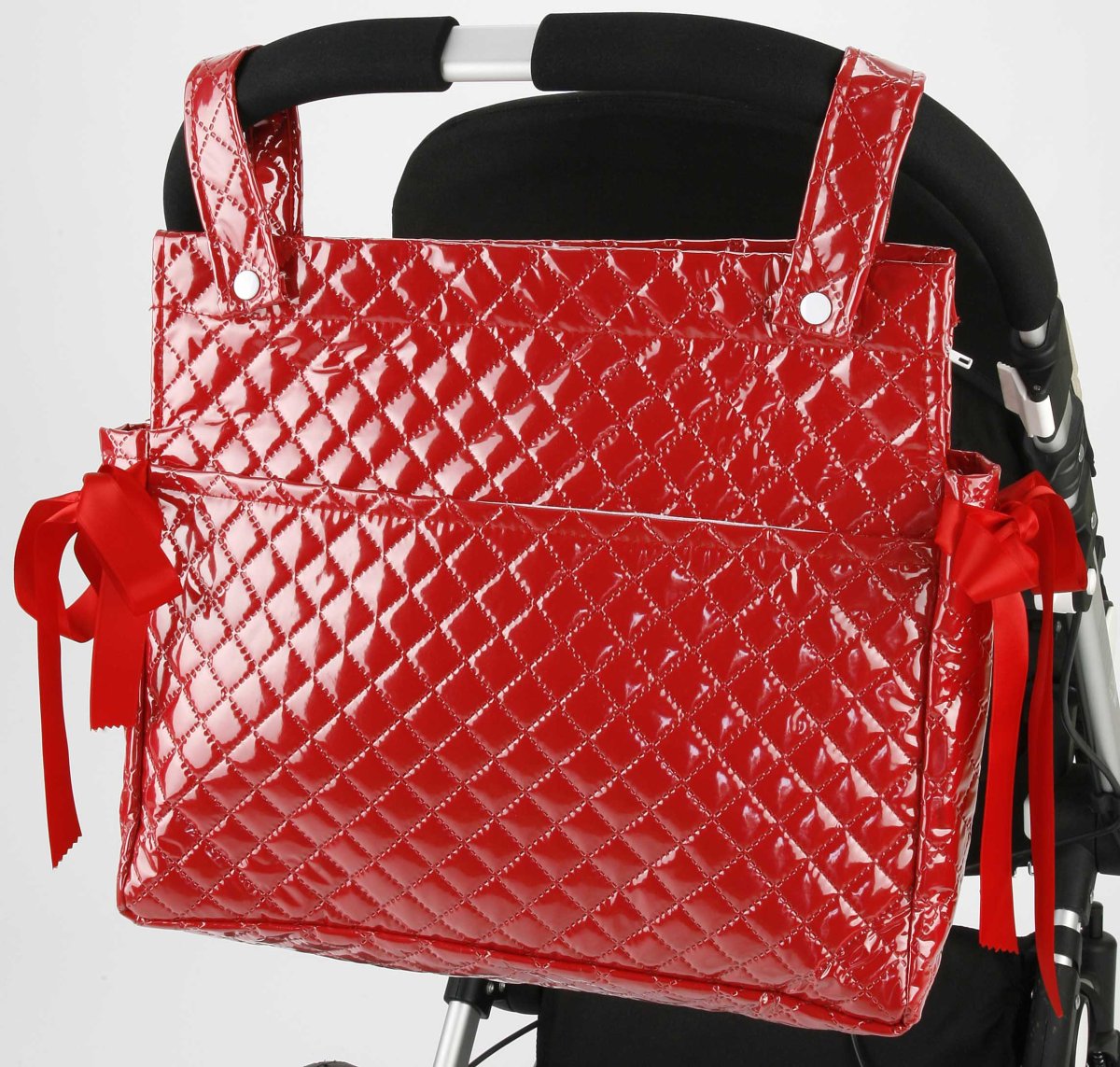 Bolso Talega Plastificado Rojo