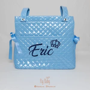 Bolso Talega Plastificado Azul
