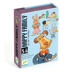 JUEGO DE CARTAS DJECO ·HAPPY FAMILY·