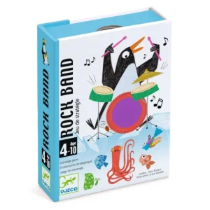 JUEGO DE CARTAS DJECO ·ROCK BAND·