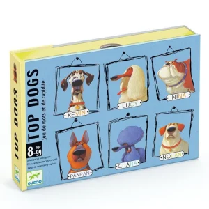 JUEGO DE CARTAS DJECO ·TOP DOGS·