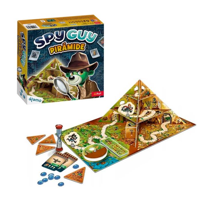 JUEGO DE MESA ÁTOMO ·SPY GUY PIRÁMIDE·