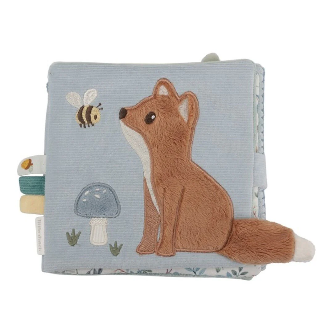 JUGUETE DE TELA LITTLE DUTCH ·LIBRO BLANDO ACTIVIDADES FOREST FRIENDS·