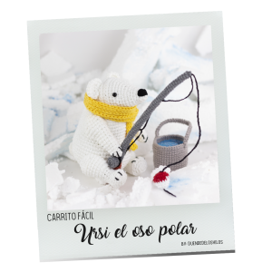 Oso Polar amigurumi ¡Carrito Fácil!