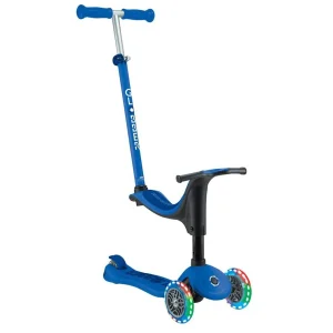 PATINETE EVOLUTIVO GLOBBER ·GO UP SPORTY CON LUCES NAVY BLUE·