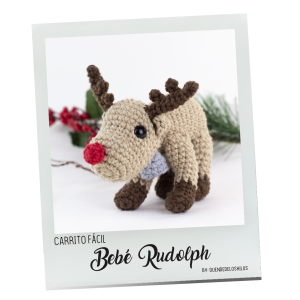 Reno amigurumi ¡Carrito Fácil! – Tamaño pequeño