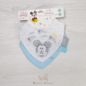 Pack de baberos bandana Mickey Mouse 2