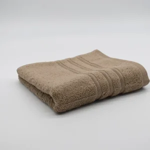 Toalla de lavabo Marrón Castaño – 50×100 cm. (Pack de 3 unid.)