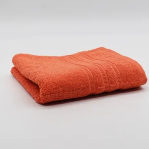 Toalla de lavabo Naranja – 50×100 cm. (Pack de 3 unid.)